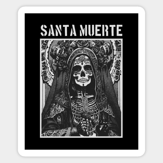 SANTA MUERTE Sticker by metamorfatic